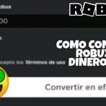 Cómo convertir el dinero en Robux