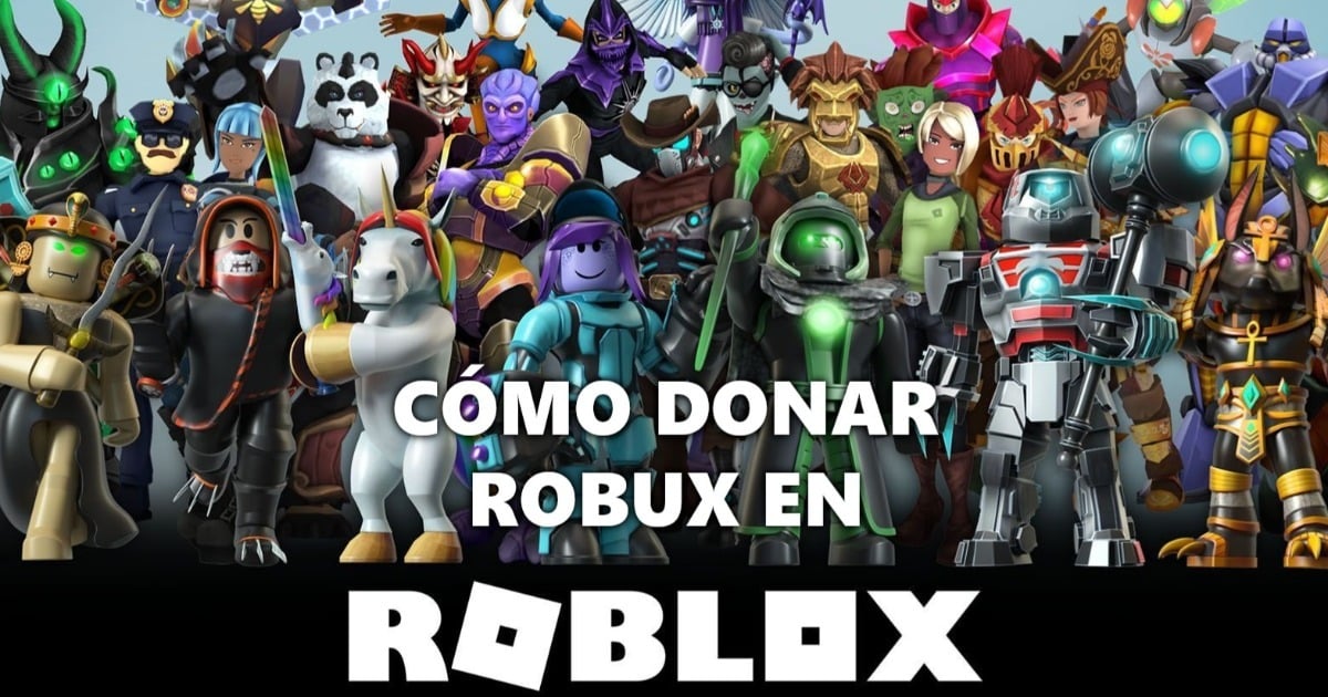 como donar robux en roblox og