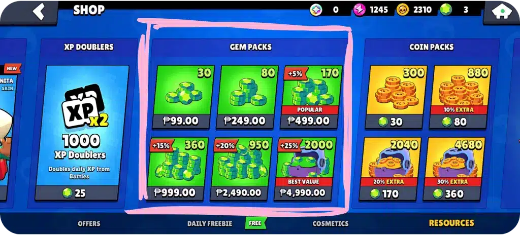 Brawl Stars Purchasing Gems 1024x464 (2)